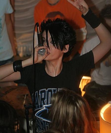 bill kaulitz pendant le tournage du clip 